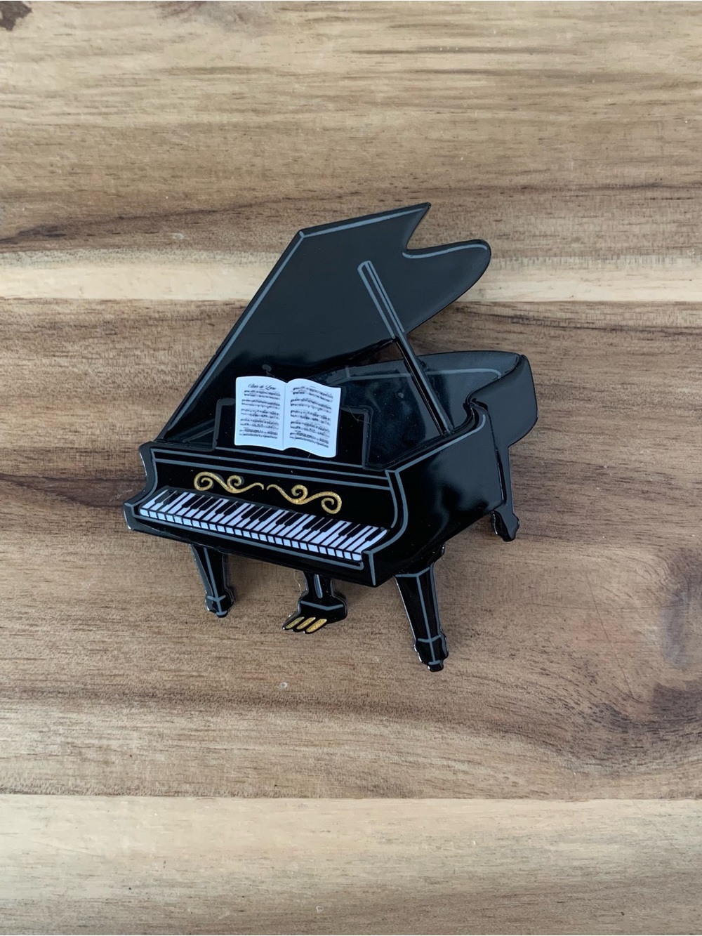 Erstwilder Play It Again Brooch piano pin NWOT